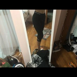 Nike quarter length spandex